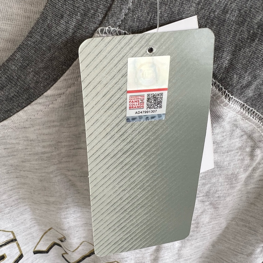 Pro Edge Gray and White Knights Long Sleeve Tee - Picture 4 of 14